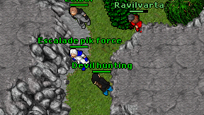 Devil hunting on screen