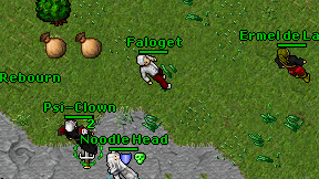 Faloget on screen