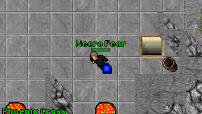 Necro Fear on screen
