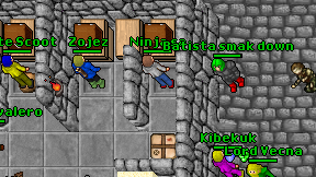 Ninja sa on screen