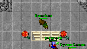 Raeckan on screen