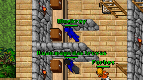 Bluekray on screen