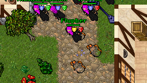 Flupber on screen