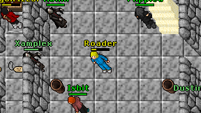 Roader on screen
