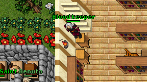 Blood keeper on screen