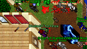 Dialmil Chereos on screen