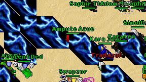 Ampute Azue on screen