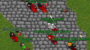 Juden'word on screen