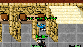 Spit Fire'Hunter on screen