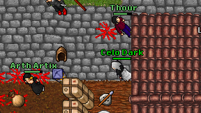 Celo Dark on screen