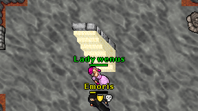 Lady wenus on screen