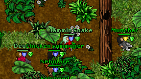 Jammin Snake on screen