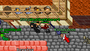 Zed Darkheart on screen