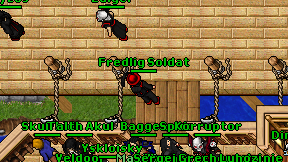 Fredlig Soldat on screen