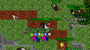Furious Warrior on screen