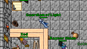 Guardiam of Light on screen
