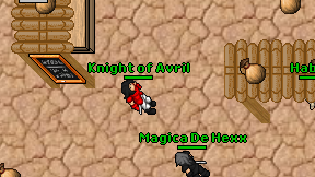 Knight of Avril on screen