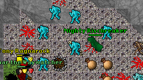 Mighty Riscbreaker on screen