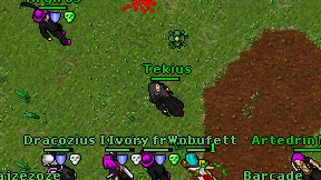 Tekius on screen