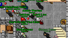 Dark Lox on screen