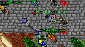 Pogromca Roku on screen