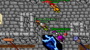 Foxa Dyka on screen