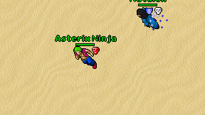 Asterix Ninja on screen
