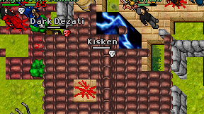 Kisken on screen