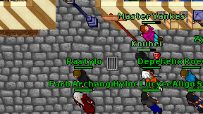 Rastylo on screen