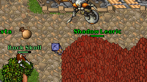 Shadow Leoric on screen
