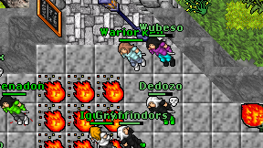 Warior ken on screen