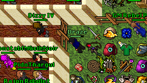 Draze on screen