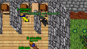 Midget of lunara on screen