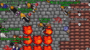 Leiku on screen