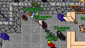 Nekosorc on screen