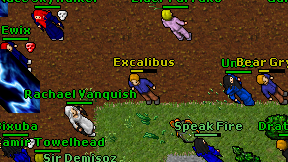 Excalibus on screen