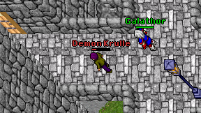 Demon Krulle on screen
