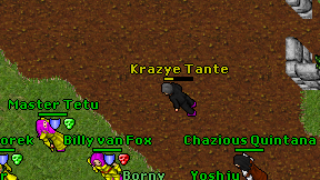 Krazye Tante on screen