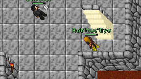 Rob Mac'Eye on screen