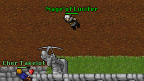 Mage'of Lucifer on screen