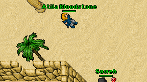 Atila Bloodstone on screen