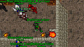 Deliverator on screen