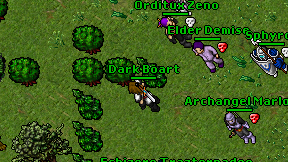 Dark Boart on screen