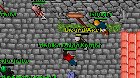 Lizard'Axel on screen