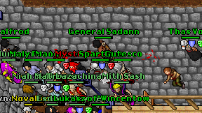 General Sadann on screen