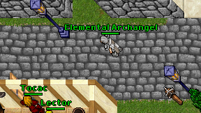Elemental Archangel on screen