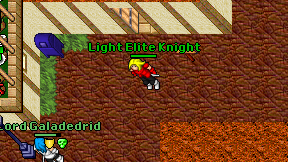 Light Elite Knight on screen