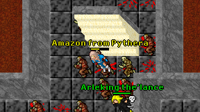 Amazon from Pythera on screen