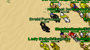 Druid Fernando on screen