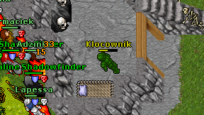 Klocownik on screen